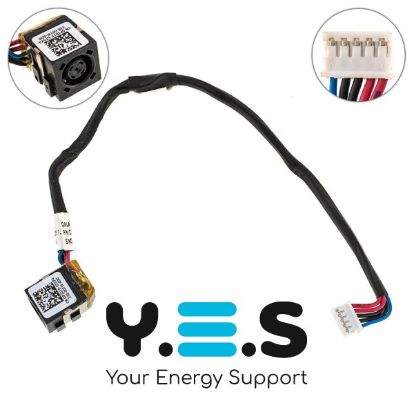 Розʼєм живлення PJ532 для Dell E6530 з кабелем