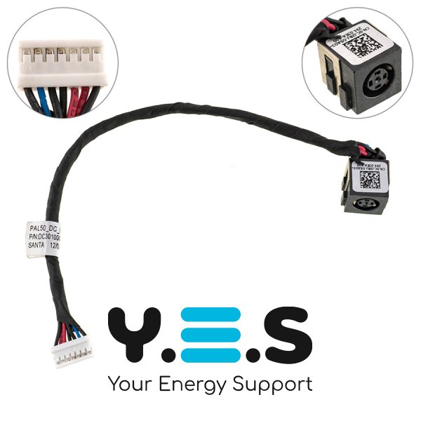 Розʼєм живлення PJ530 для DELL Z6420 з кабелем