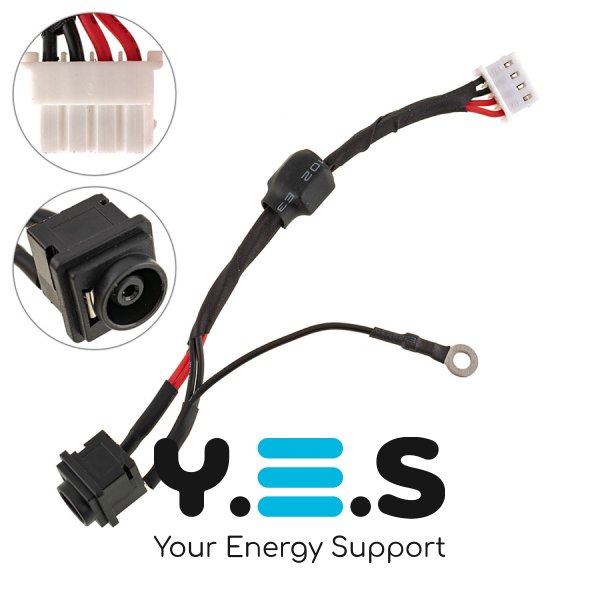 Розʼєм живлення PJ517 для SONY VPC-EE з кабелем