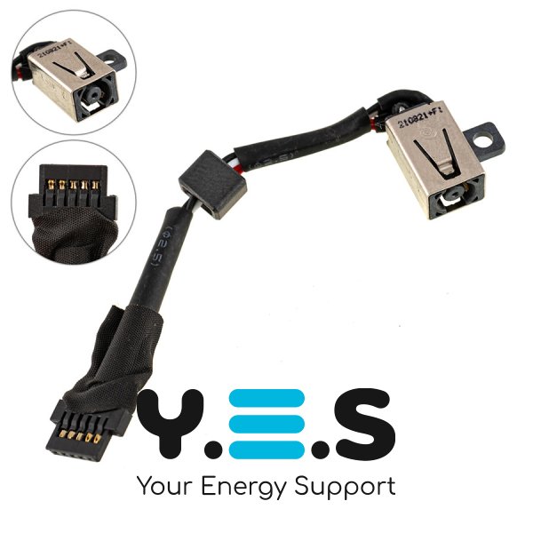 Розʼєм живлення PJ509 для Dell XPS 12 GQ33 з кабелем