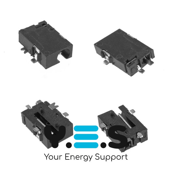 Роз’єм живлення для планшета PJT012 2.5×0.7 мм (Prestigio, Ritmix, Novo, Digma)