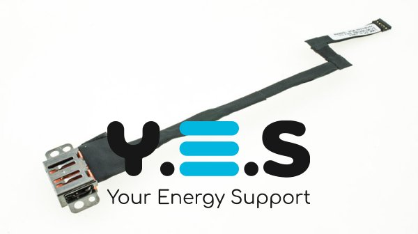 Роз’єм живлення PJ662 для Lenovo Yoga 900-13ISK, Yoga 900-13ISK2, з кабелем