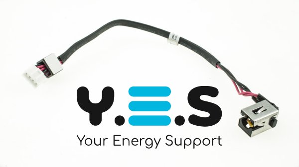 Розʼєм живлення PJ664 для Lenovo U510 series з кабелем