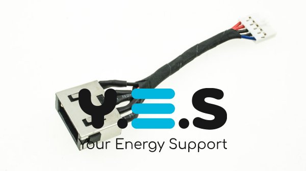 Роз’єм живлення ноутбука Lenovo Yoga 730-15IKB/730-15IWL з кабелем