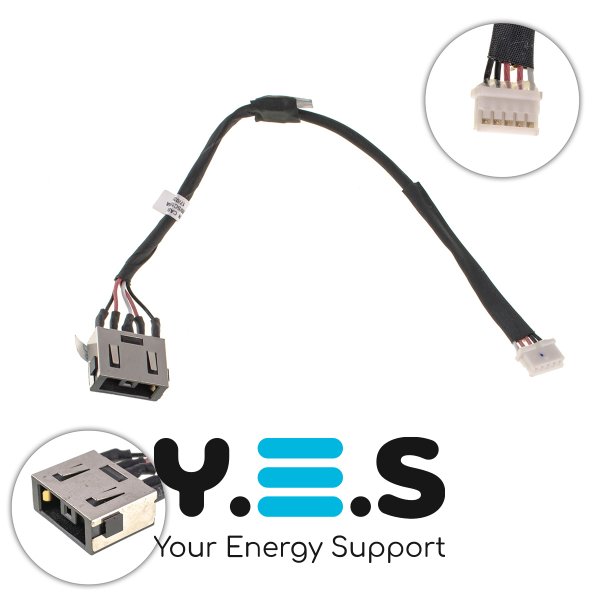 Роз’єм живлення PJ712 для Lenovo L450 series з кабелем