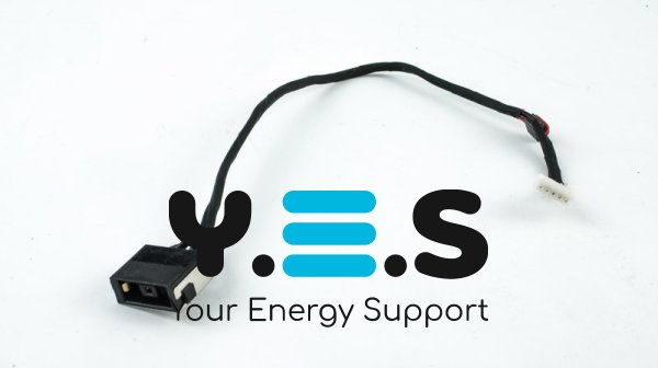 Розʼєм живлення PJ714 для Lenovo T460p, T470p, з кабелем