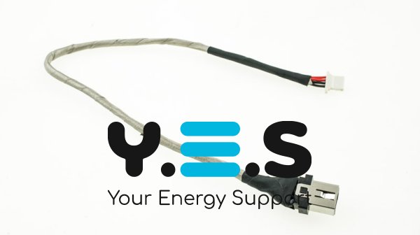 Розʼєм живлення PJ739 з кабелем для Lenovo 110-14ISK series