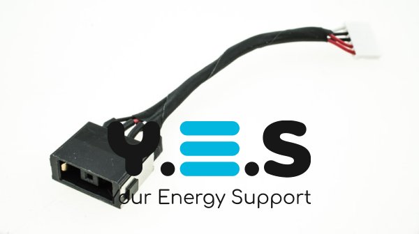 Роз’єм живлення PJ746 для Lenovo Yoga 720-15IKB series з кабелем