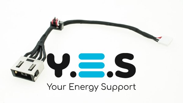 Розʼєм живлення PJ753 для Lenovo B40-30, B41-80 series з кабелем