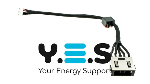 Розʼєм живлення PJ756 для Lenovo Z40-75, G50-45 series з кабелем