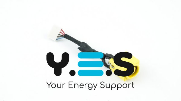 Розʼєм живлення PJ773 для Lenovo E49, T430U series з кабелем