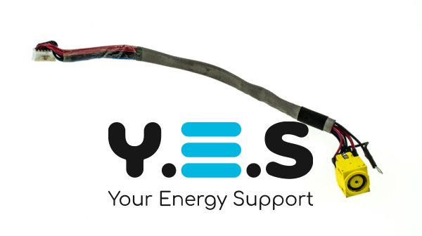 Розʼєм живлення PJ789 для Lenovo X60, X61 series з кабелем