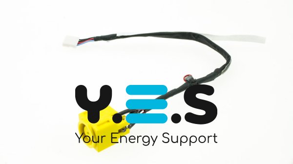 Розʼєм живлення PJ796 для Lenovo E220, E220S series з кабелем