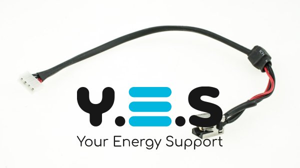 Розʼєм живлення PJ798 для Lenovo Y580, Y580P series з кабелем