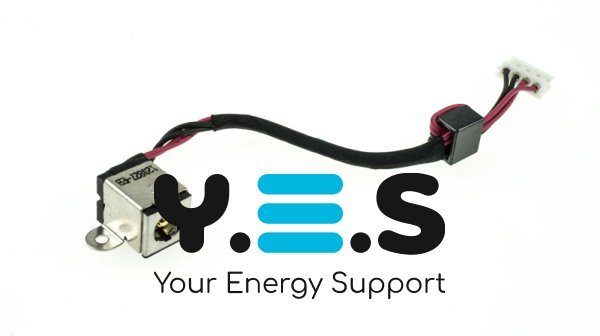 Розʼєм живлення PJ799 з кабелем для Lenovo Y400, Y410 series