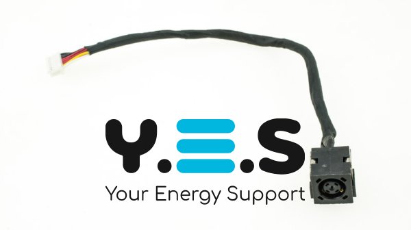 Розʼєм живлення PJ811 для Dell M6600, M4600 series з кабелем