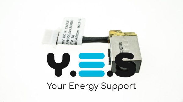 Розʼєм живлення PJ813 для Dell 7000, 7548 series з кабелем