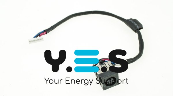 Розʼєм живлення PJ814 для Dell E6520 series з кабелем