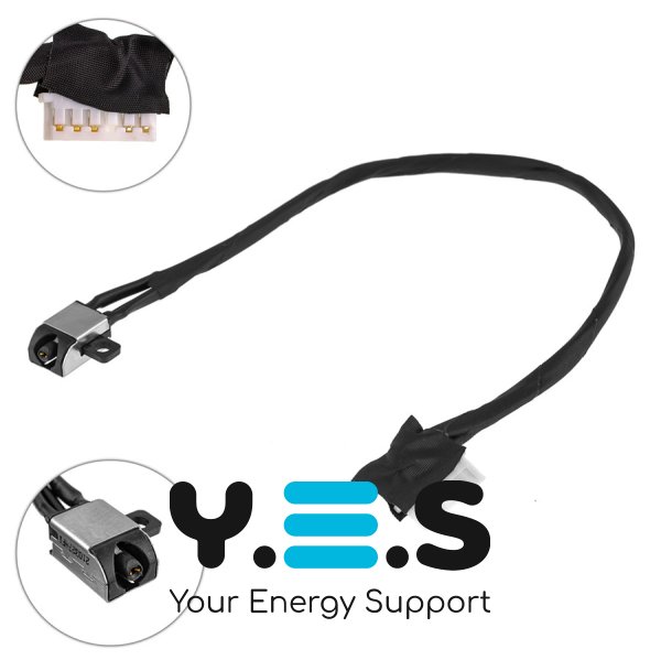 Розʼєм живлення PJ844 для Dell 5565, i5567 series з кабелем