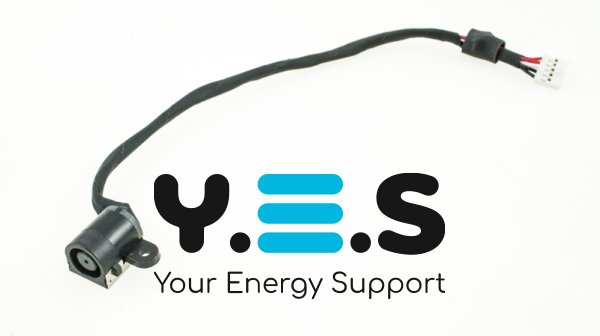 Роз’єм живлення PJ897 для Dell 7537, 7000 series з кабелем