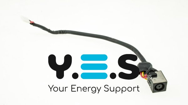 Розʼєм живлення PJ909 для Dell 1710, 1720 series з кабелем