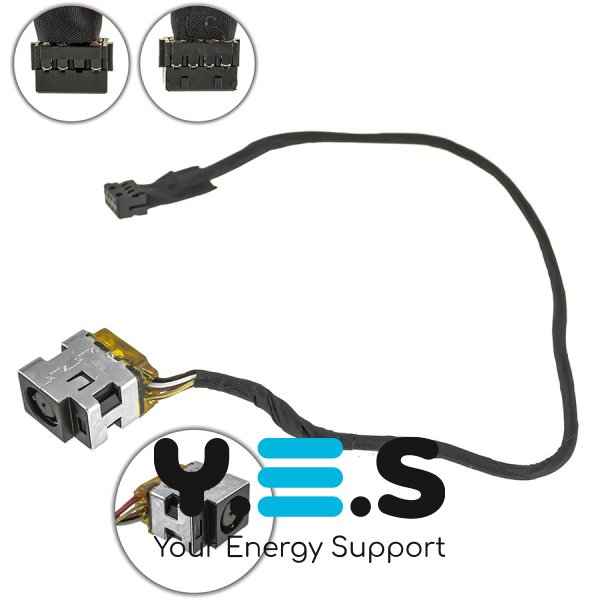 Б/У роз’єм живлення для ноутбука HP Envy M6-1000, 686900-001