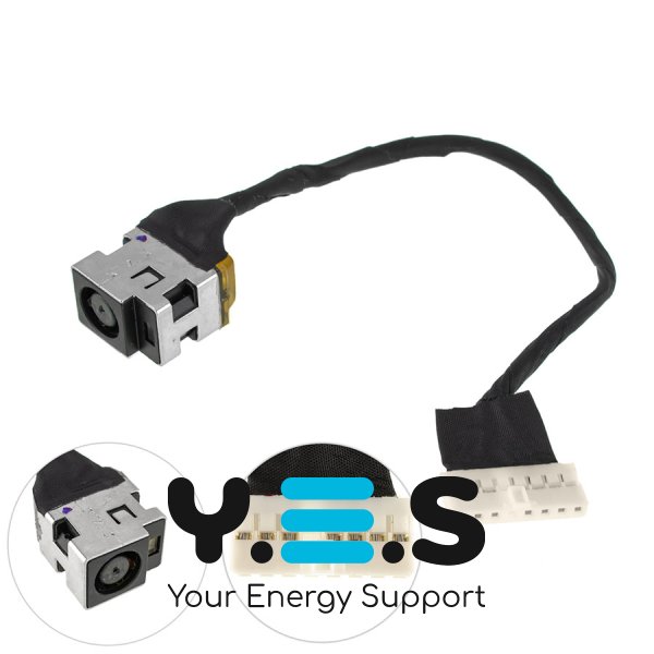 Роз’єм живлення MPJ135 для HP/Compaq CQ62, CQ56 з кабелем 602282-001 (б/в)