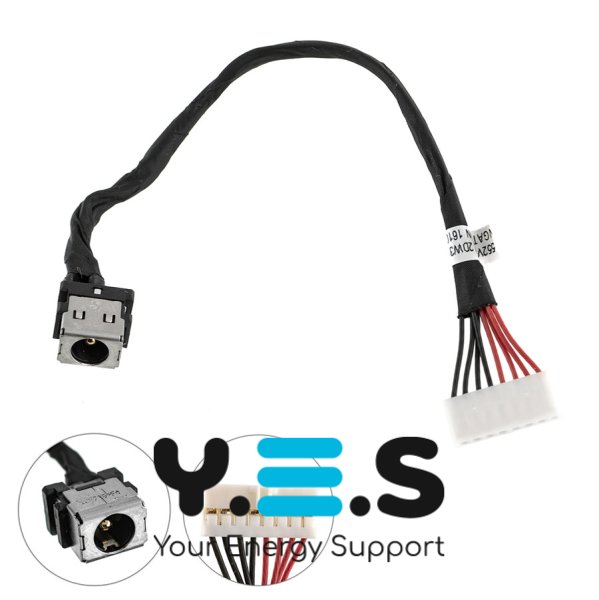 Роз’єм живлення для ноутбука Asus ROG GL552VM, FX53, RG52V з кабелем