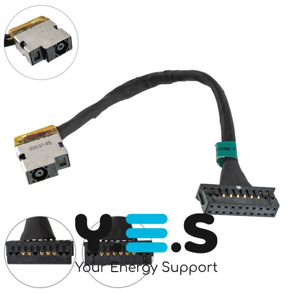 Розʼєм живлення для ноутбука HP 17-CK/17T-CK (TPN-Q266) з кабелем