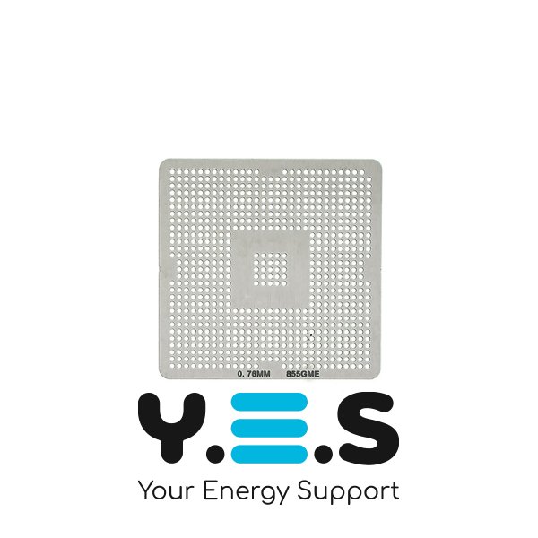 Трафарет для прямого нагріву 855GME, 0.76 мм