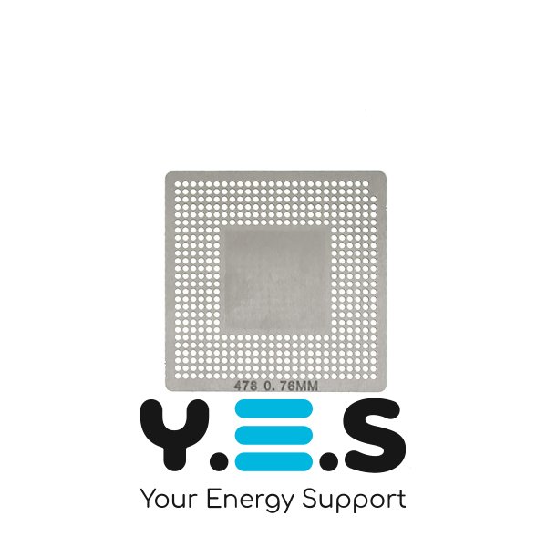 Трафарет для прямого нагріву 478, товщина 0,76 мм