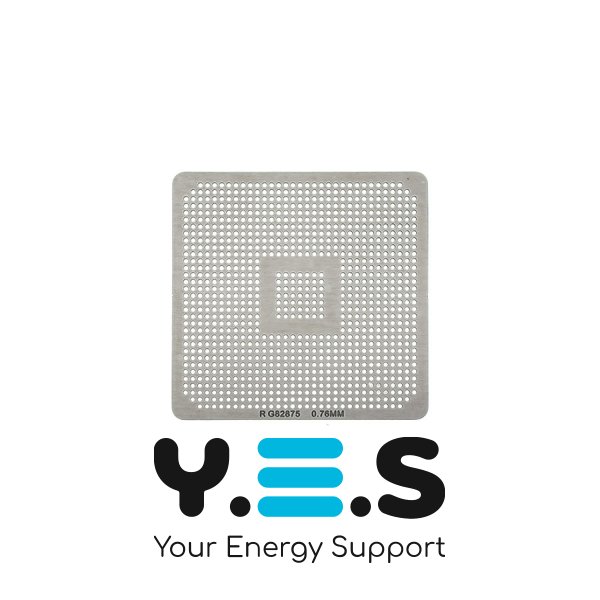 Трафарет для прямого нагріву RG 82875, товщина 0,76 мм