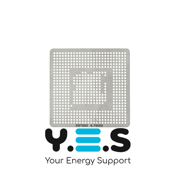 Трафарет прямого нагріву K8T800, 0.76 мм