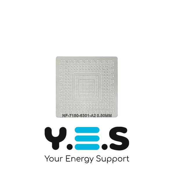 Трафарет прямого нагріву NF-7150-6301-A2, товщина 0.50 мм