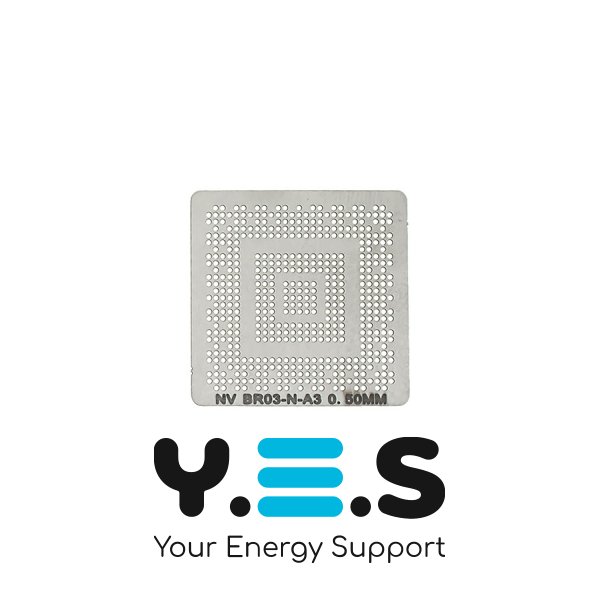 Трафарет прямого нагріву NV BR03-N-A3, 0.50 мм