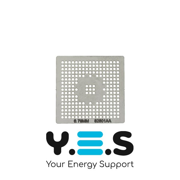 Трафарет прямого нагріву 82801AA, товщина 0.76 мм