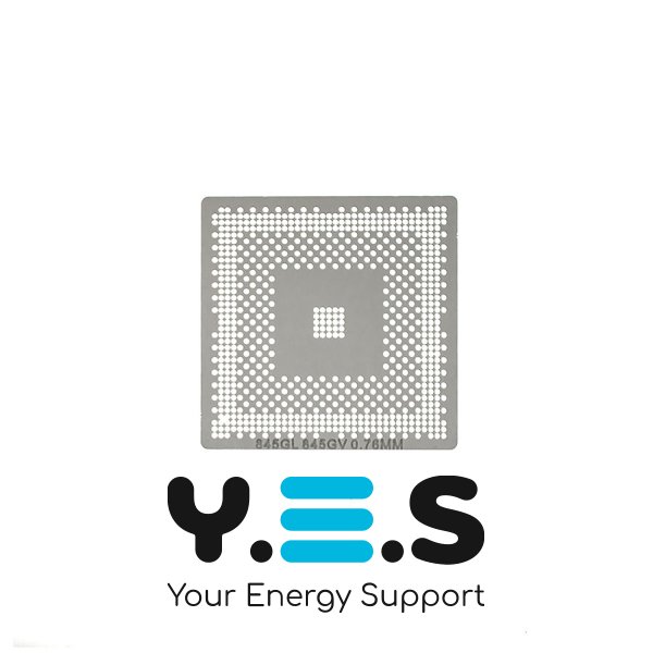 Трафарет прямого нагріву для 845GL/845GV, товщина 0.76 мм