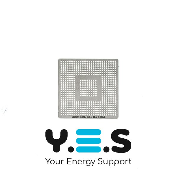 Трафарет прямого нагріву 320/330/340, товщина 0,76 мм