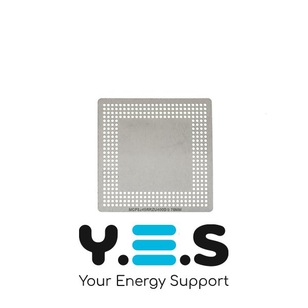 Трафарет прямого нагріву MCP8245RRZU400D, 0.76 мм