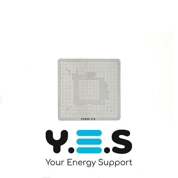 Трафарет прямого нагріву 0,5 мм для VX800