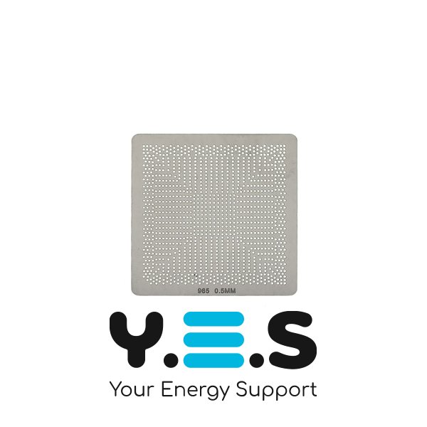 Трафарет для прямого нагріву 965, 0.5 мм