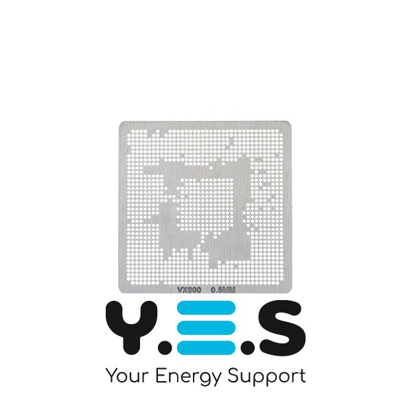 Трафарет прямого нагріву 0.5 мм для VX900