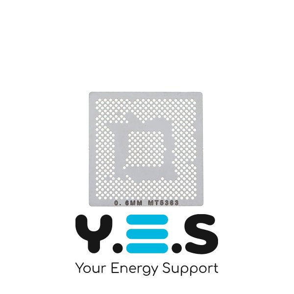 Трафарет для прямого нагріву MT5363, 0.60 мм