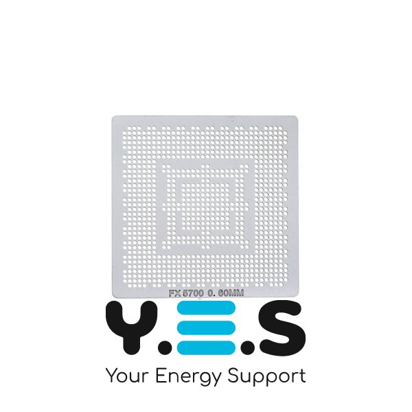 Трафарет прямого нагріву для FX 5700, товщина 0,60 мм