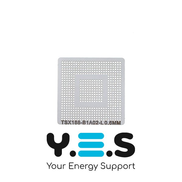 Трафарет прямого нагріву TSX188-B1A02-L, товщина 0.6 мм