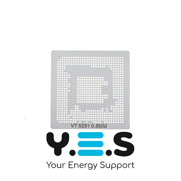 Трафарет прямого нагріву VT 8251, 0.6 мм