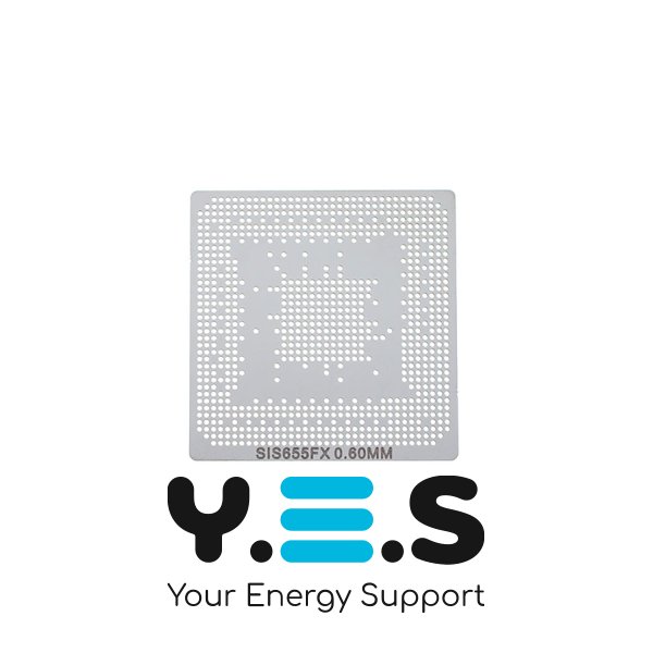 Трафарет прямого нагріву SIS655FX, товщина 0.60 мм