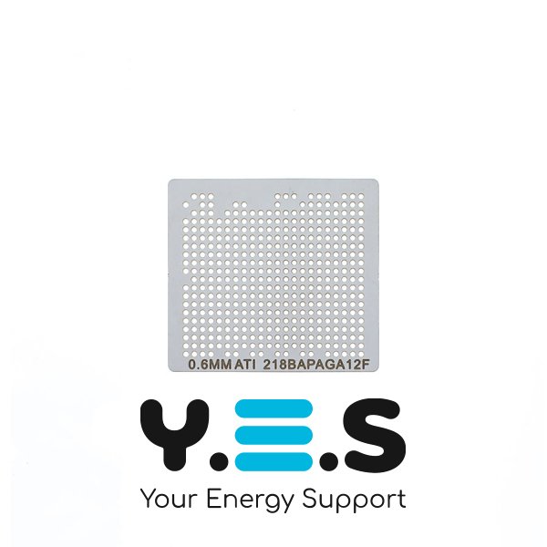 Трафарет прямого нагріву 0,6 мм для ATI 218BAPAGA12F