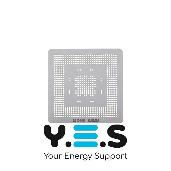 Трафарет для прямого нагріву MX 440, товщина 0,60 мм