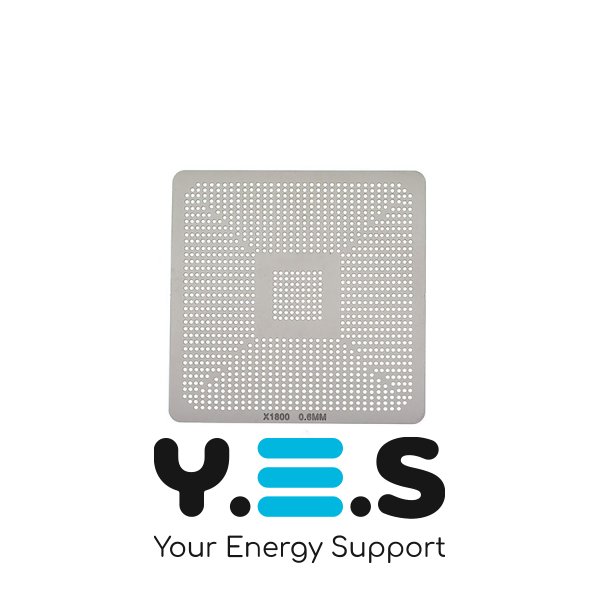 Трафарет прямого нагріву X1800, товщина 0,6 мм